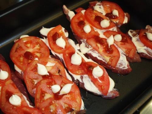 Как вкусно приготовить мясо по французски. 06