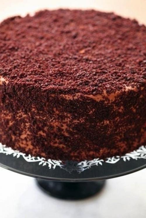 Шоколадный торт Пеле. 01