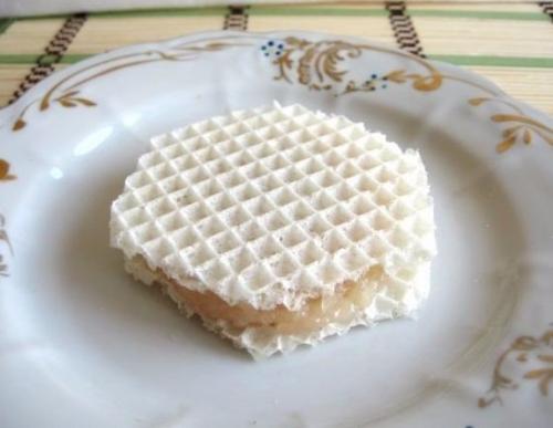 Вафельные бризольки.  Ингредиенты: 05