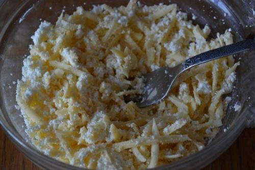 Ленивые сырные лепешки. 01