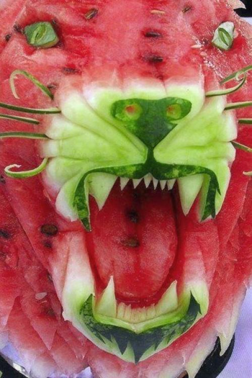 Шикарный арбузный карвинг? 02