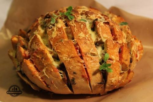 Закусочный хлеб на скорую руку.