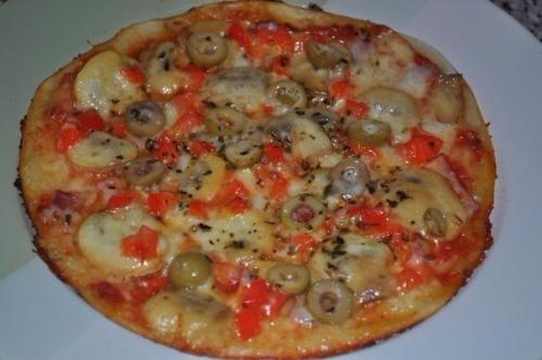 Настоящая итальянская пицца.