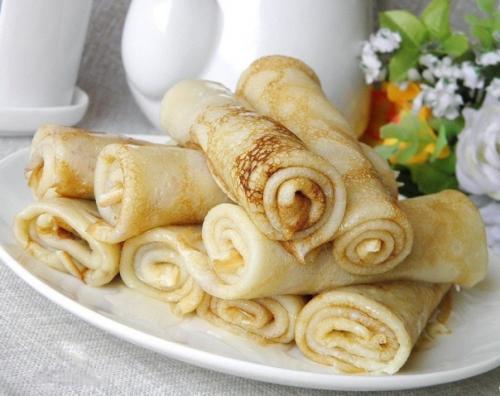 Вкуснейшие тонкие блинчики.