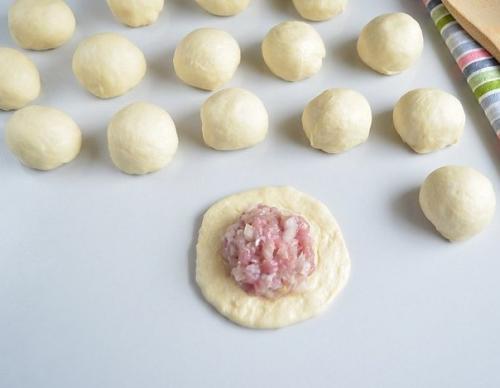 Беляши классические.  Ингредиенты: 03