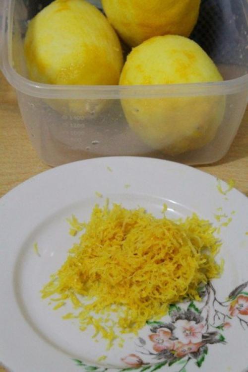 Лимонный тарт с миндалем. 09