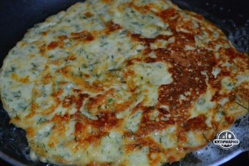 Ленивые сырные лепешки. 09