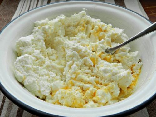 Домашние ватрушки с творогом. 03