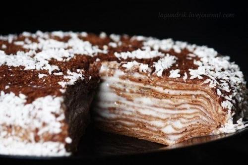 Блинный торт.

Ингредиенты: 

