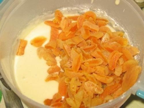 Вкусный кекс с курагой. 02 Вкусный кекс с курагой. 02