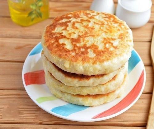 Лепешки с начинкой.