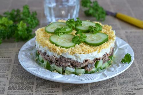 ПП- Салат. На 100 грамм - 73. 8.