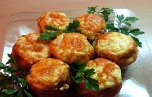 Фаршированные помидорки?  Обожаю такие простые рецептики! 06