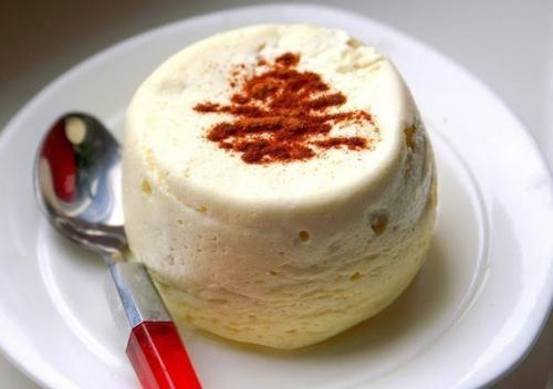 Творожно - фруктовое суфле к завтраку за 5 минут.