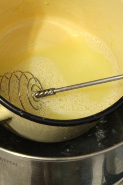 Лимонный тарт с миндалем. 04