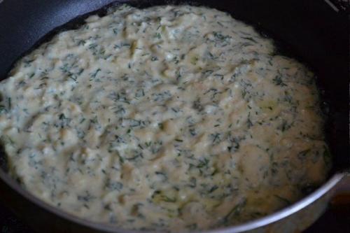 Ленивые сырные лепешки. 08