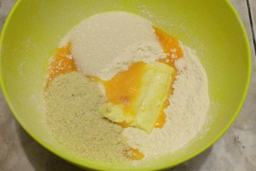 Лимонный тарт с миндалем. 03