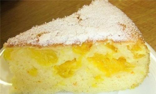 Апельсиновая шарлотка - вкусная домашняя выпечка. 


