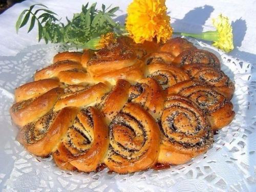 Пирог с маком.