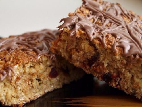 Овсяные квадратики.  Ингредиенты: