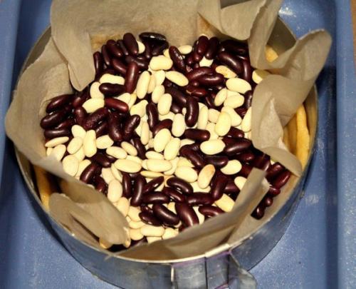 Лимонный тарт с миндалем.