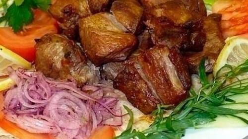 Вкуснейший шашлык в духовке.