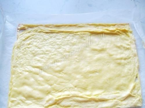 Улет яичный с сыром и крабовыми палочками. 04