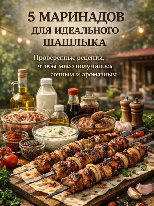 Совсем скоро начнется шашлычный сезон!  