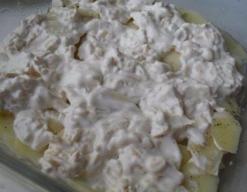 Запеканка картофельная с грибами? 05