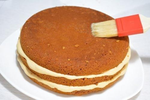 Медовик со сливочным кремом. 08