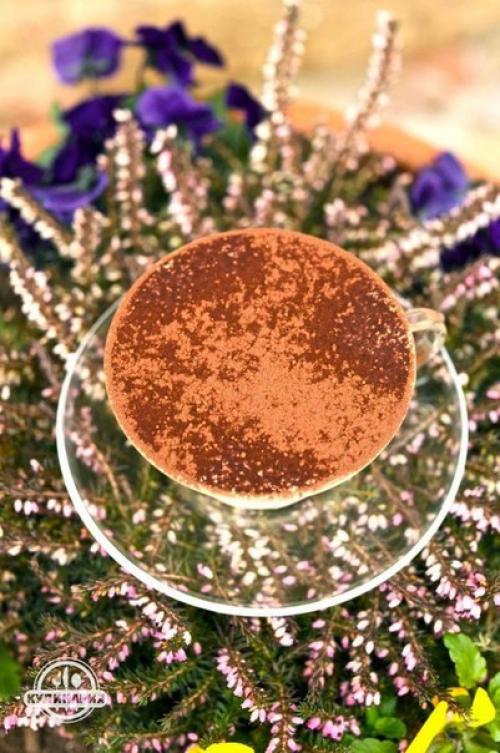 Тирамису мадалены.  Ингредиенты примерно на 4 порции: