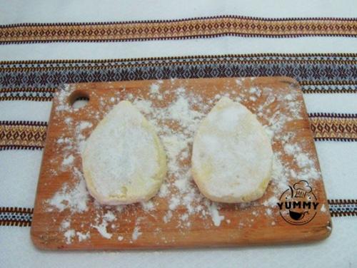 Картофельные зразы с грибами. 05