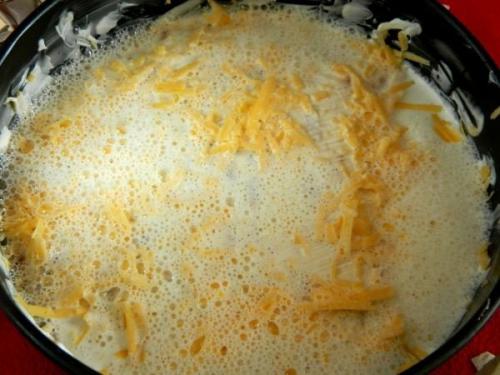 Пирог из лаваша с сыром. 03