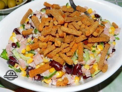 Салаты лёгкого приготовления. 04