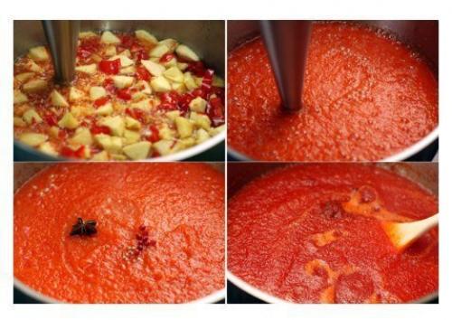 Соус - варенье из острого перца к мясу. 04