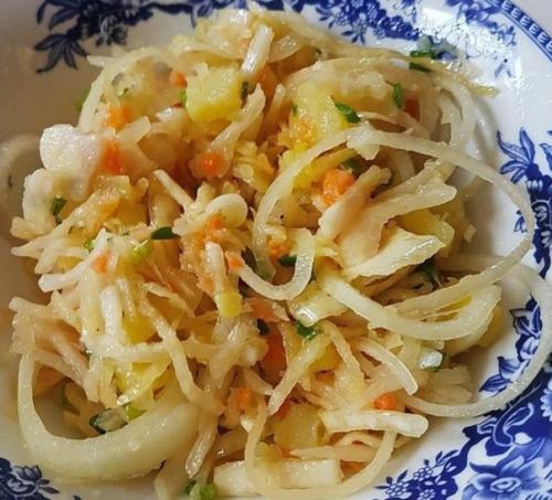 Очень вкусный деревенский салат?