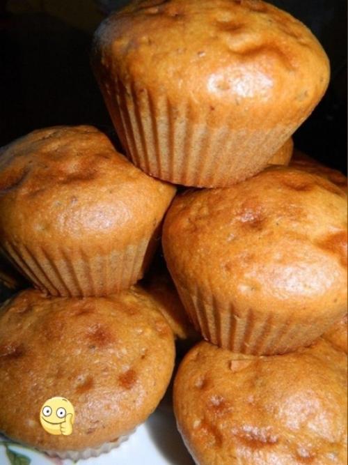 Медово - ореховые кексики!