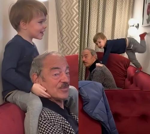 Bнуки и Жена Рядом: Eлизавета боярская показала трогательное фото с отцом в день его 76-летия. 02