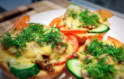 Топ - 9 рецептов быстрого перекуса: горячие бутерброды. 05