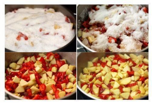 Соус - варенье из острого перца к мясу. 03