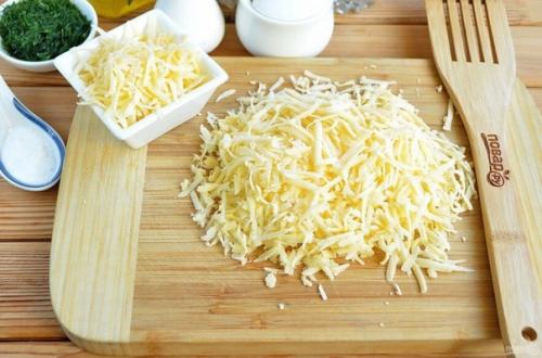 Сырные лепешки с разными начинками. 03