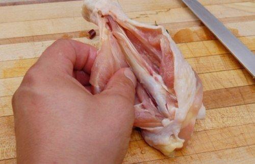 Фаршированные куриные голени. 05