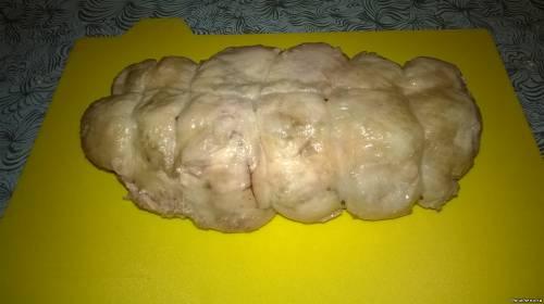 Домашняя куриная колбаса. 07