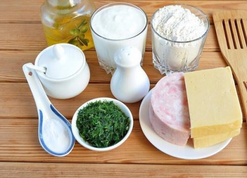 Сырные лепешки с разными начинками. 01