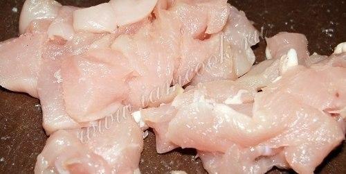 Сырный суп с курицей. 02