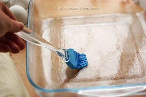 Пирог с сыром и фаршем. 02