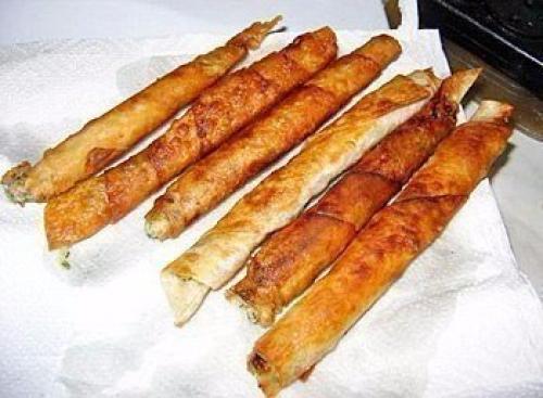 Закусочные рулетики из армянского лаваша. 04