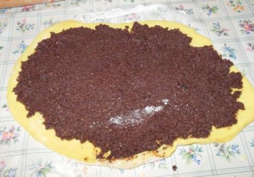 Пасхальная плетенка с шоколадом. 04