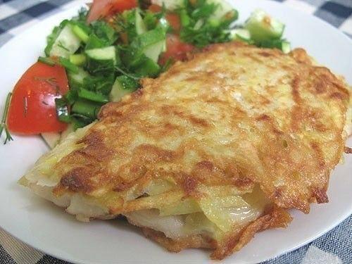 Рыбка в картофельной корочке.