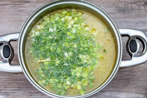 Суп из плавленных сырков. 05